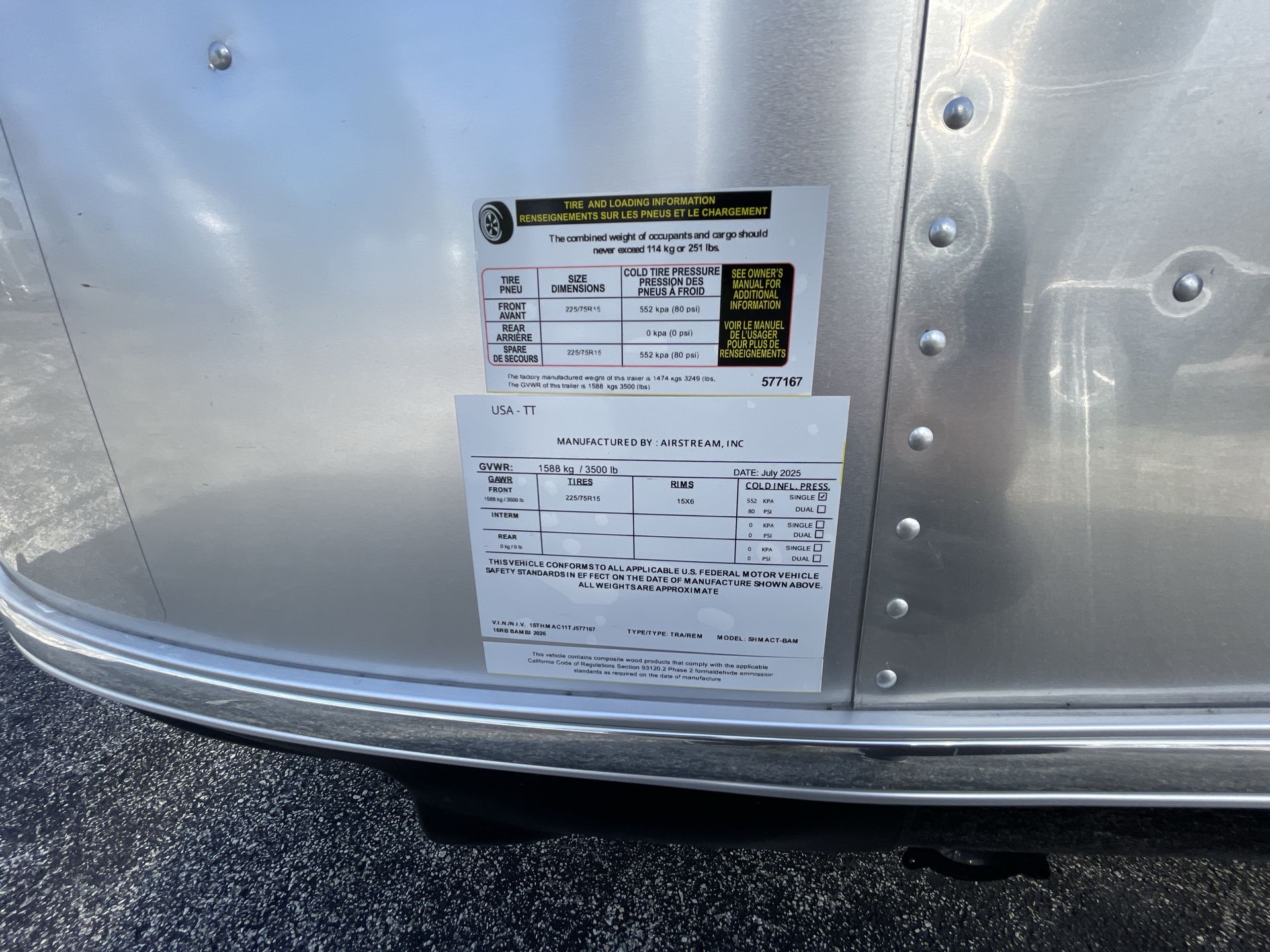 2026 Airstream 16RB Base