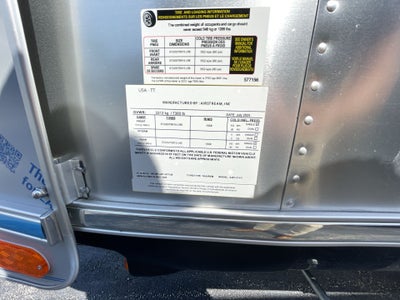 2026 Airstream 25FBQ Base